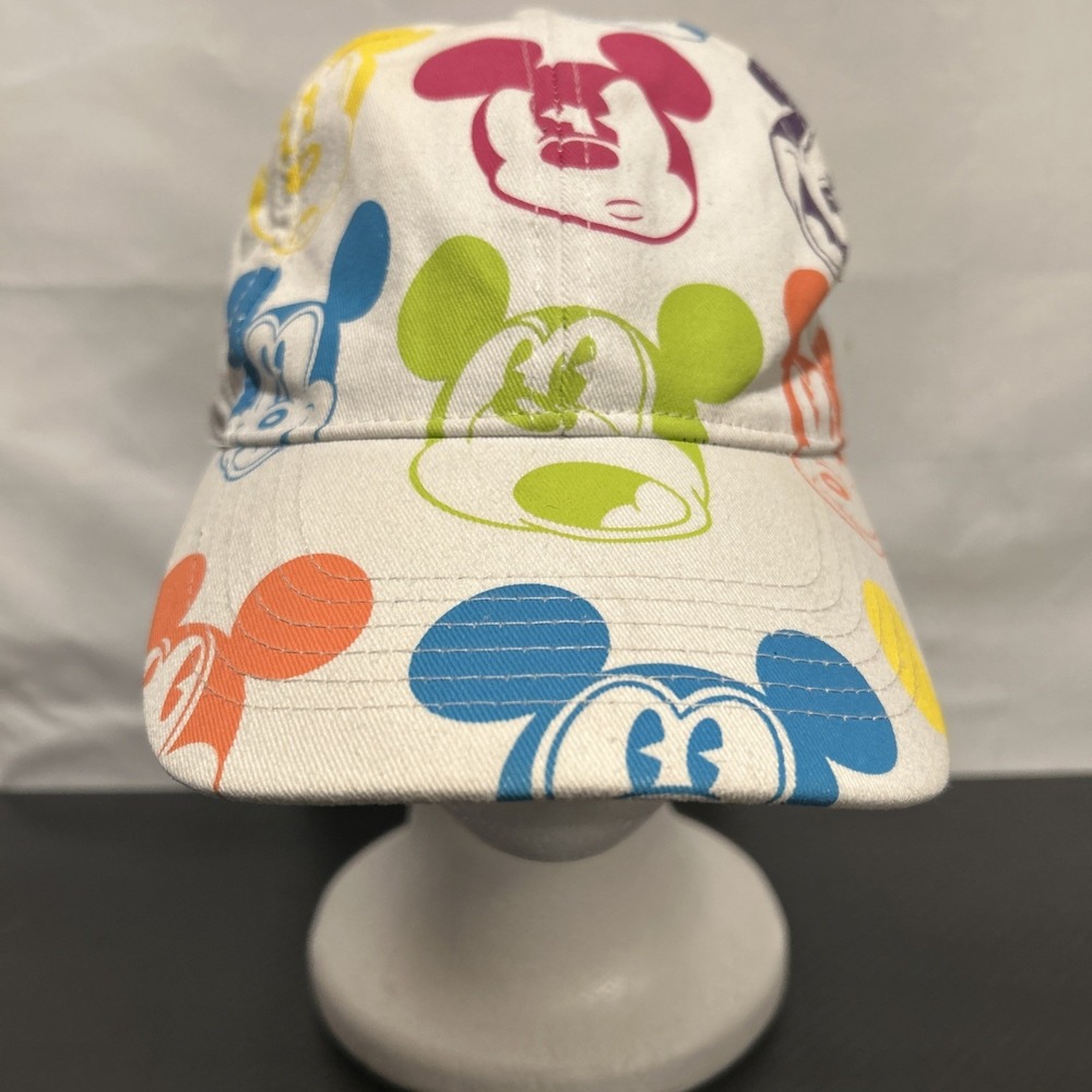 Disney Mickey Mouse Hat Cap One Size Fits Most Adjustable SnapBack Multi Color